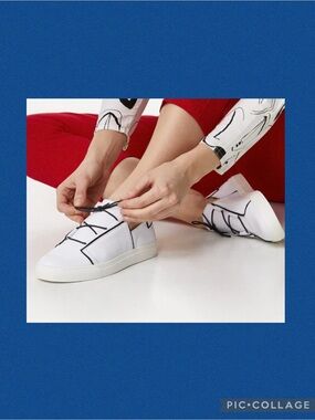 DYAN Shoes The Milly Leather Sneaker